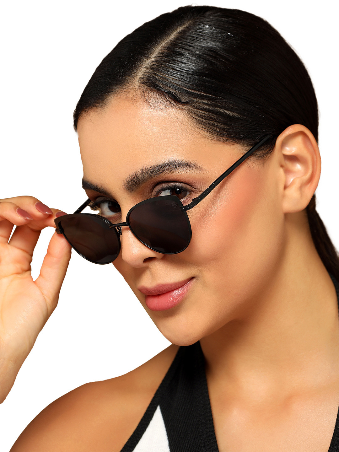 Eyejack by Voyage Unisex Cateye Sunglasses with UV Protected Lens 7005CL829