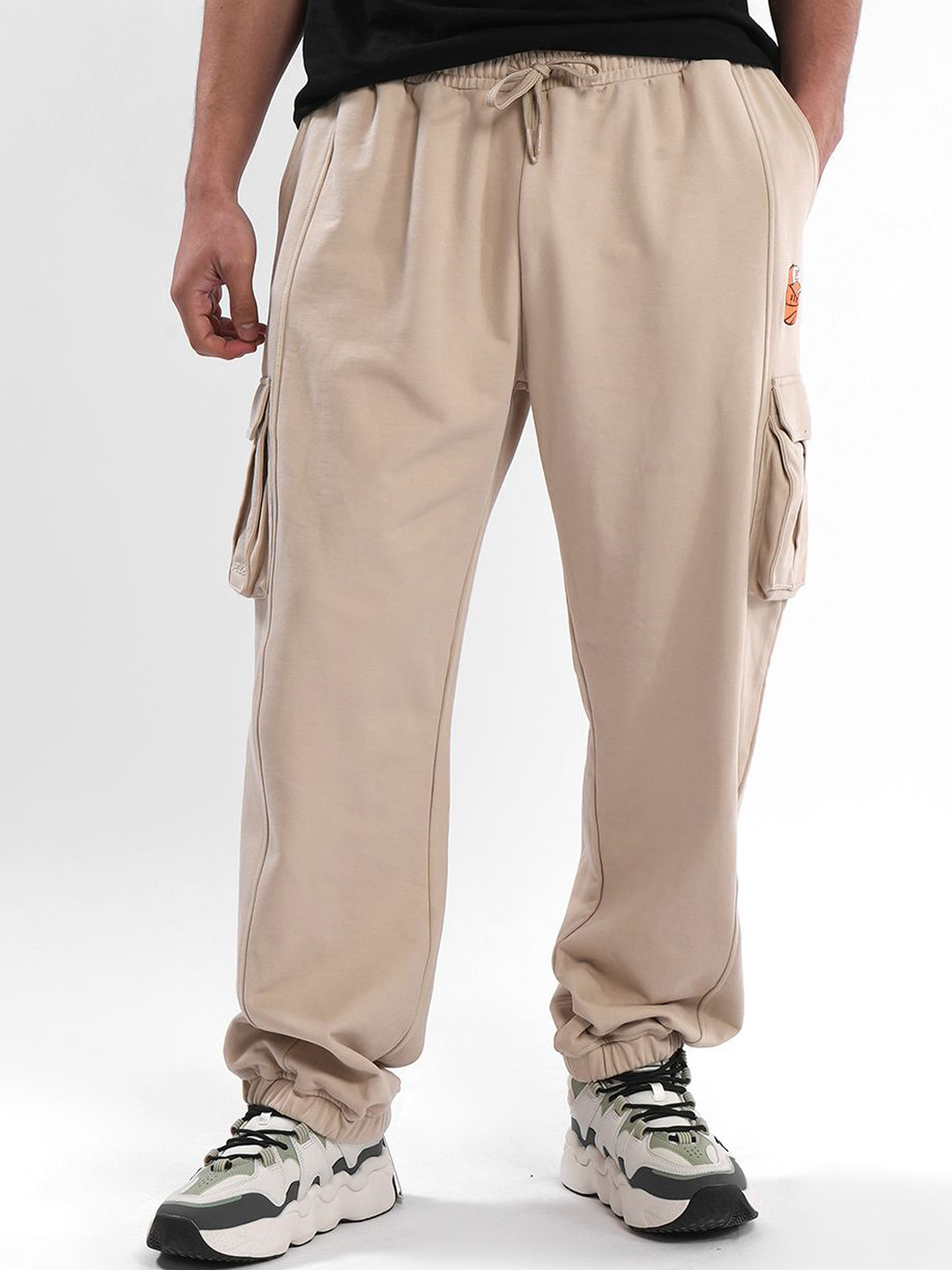 FILA Walton Men Mid-Rise Relexed Fit  Joggers