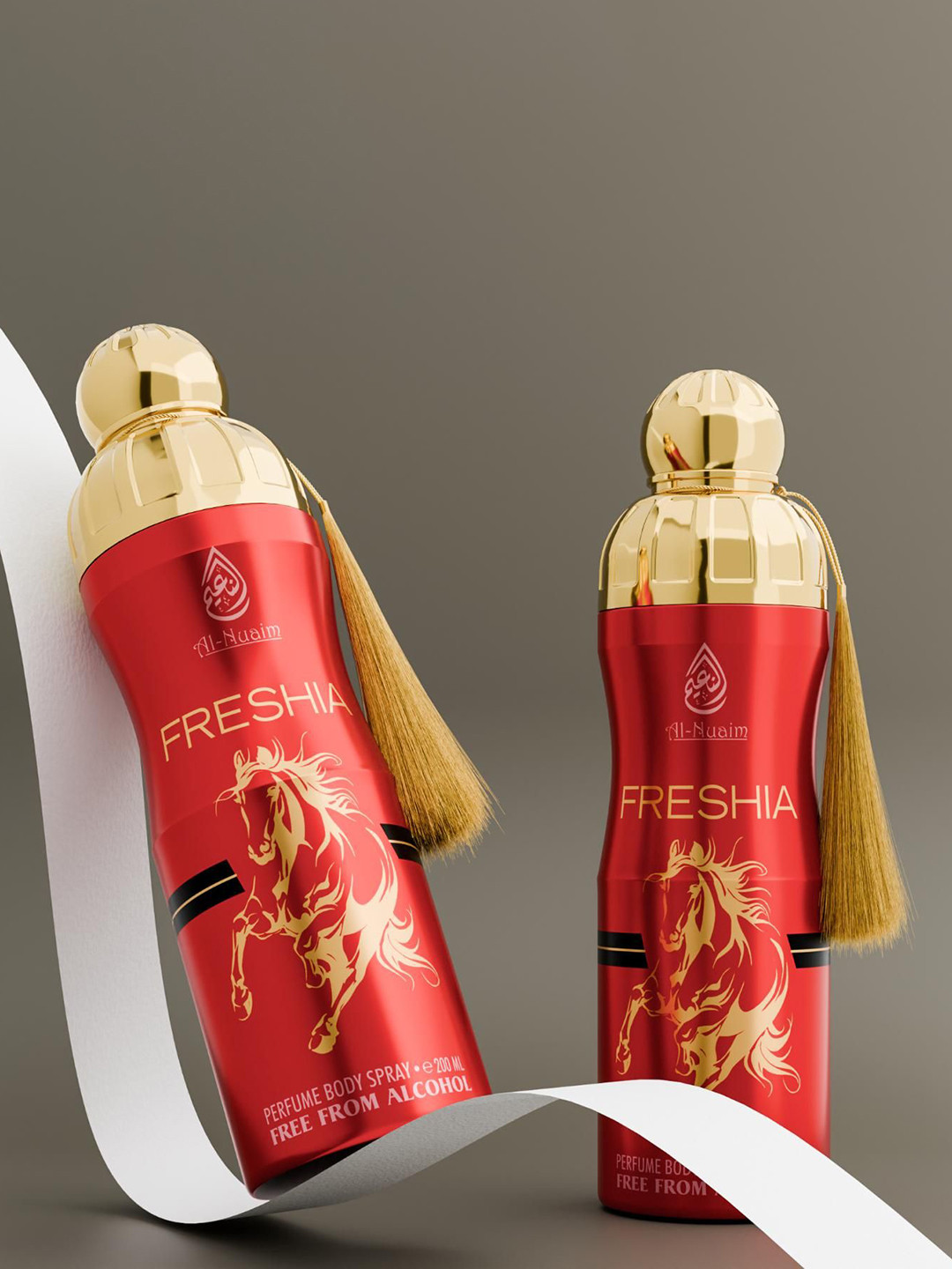 Al-Nuaim Set Of 2 Freshia Alcohol Free Deodorant - 200ml Each