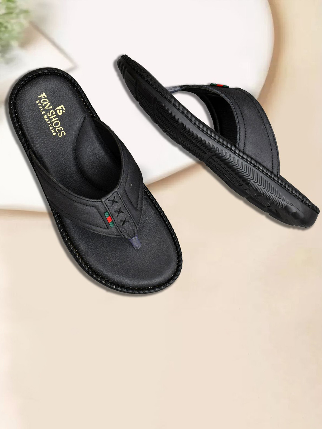 FAV SHOES Men Thong Flip-Flops
