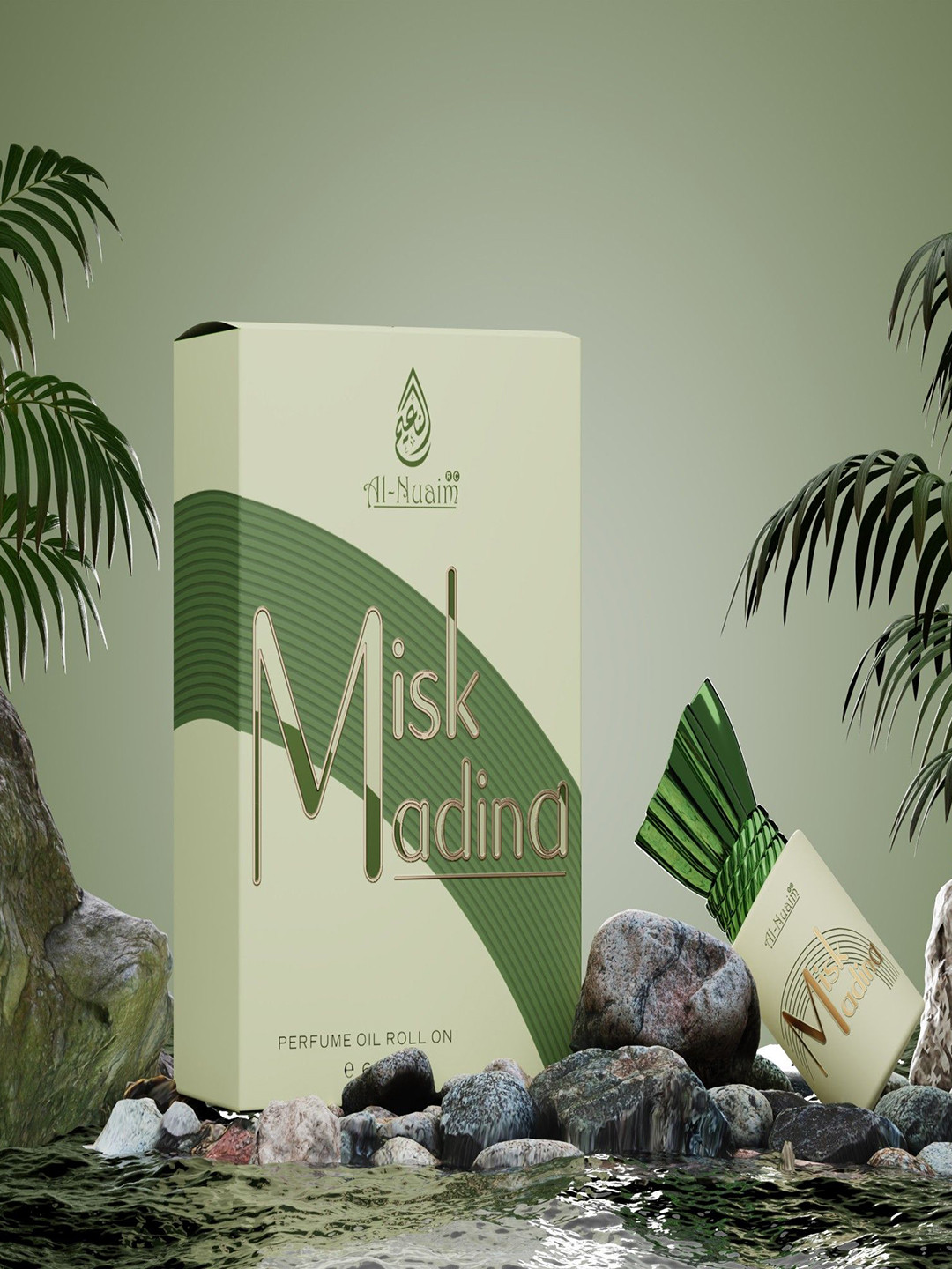 Al-Nuaim Misk Madina Long Lasting Attar Roll On - 6ml