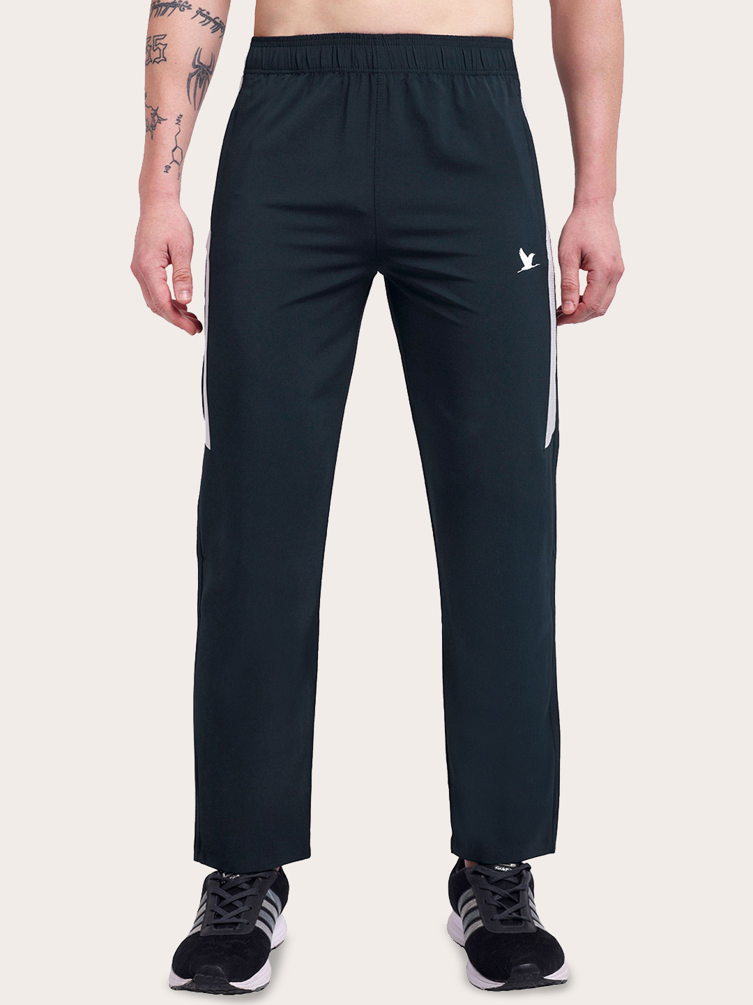 OXPECKER Enduro Track Men Colourblocked Regular Fit Mid-Rise Track Pant