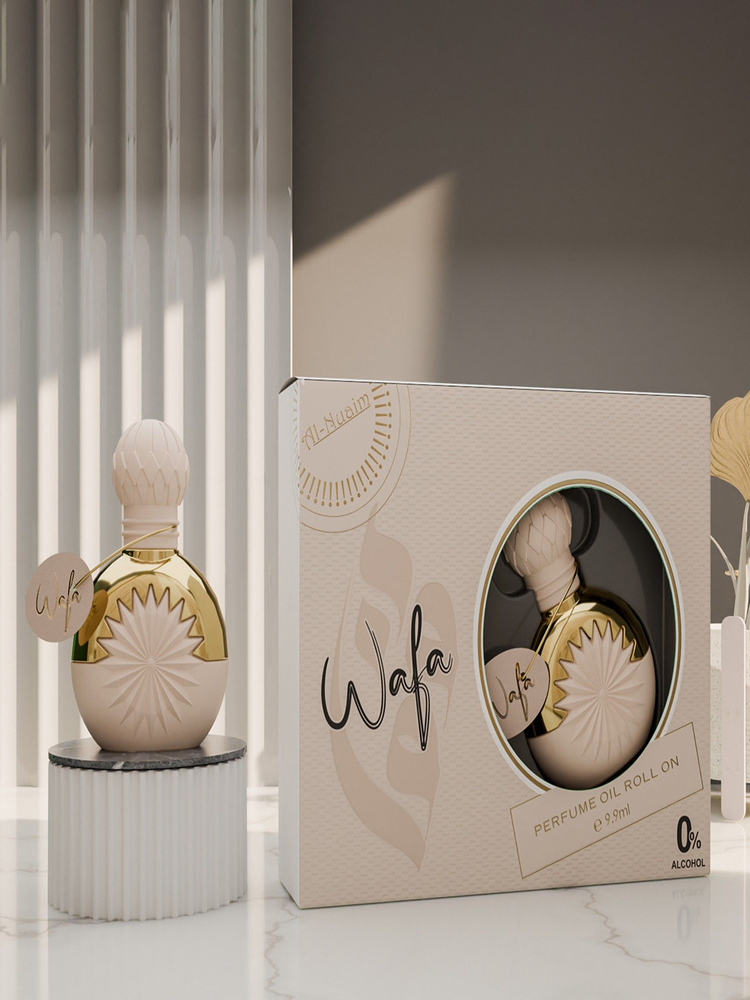 Al-Nuaim Wafa Long Lasting 0% Alcohol Attar Roll On - 9.9ml