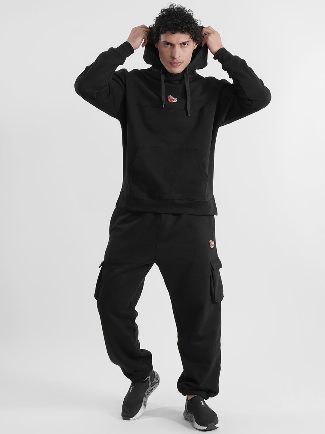 FILA Unisex Toad Bottom Relaxed Fit Cotton Joggers