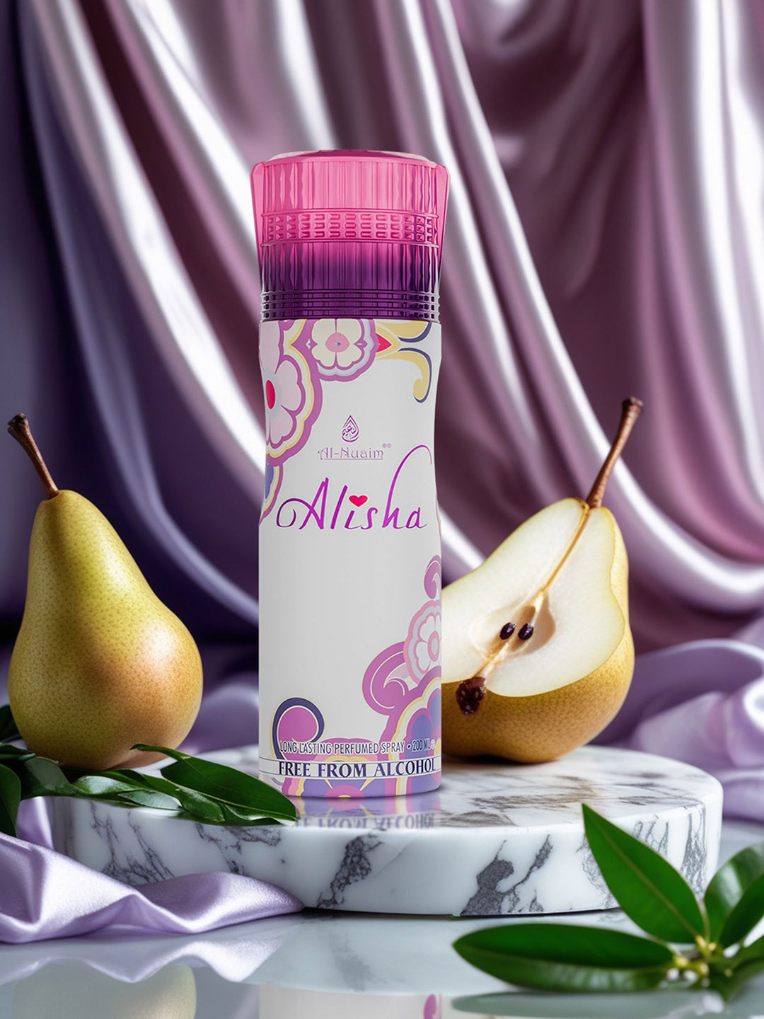 Al-Nuaim Women Alisha Alcohol-Free Long Lasting Deodorant Spray - 200 ml