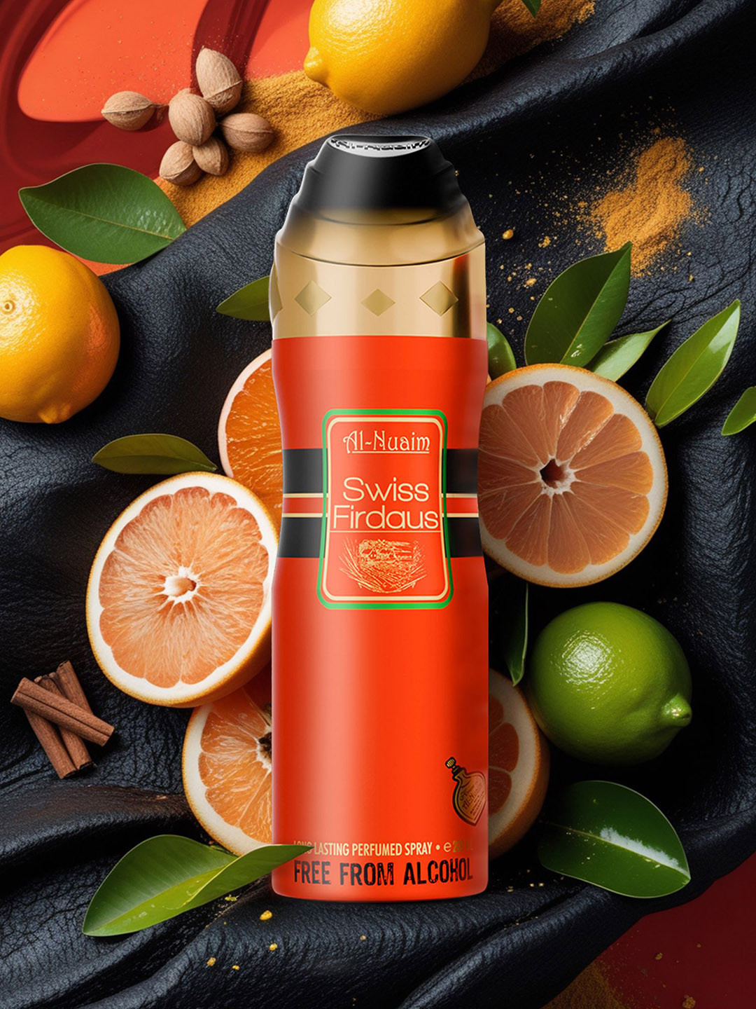 Al-Nuaim Swiss Firdous Alcohol Deodorant - 200ml