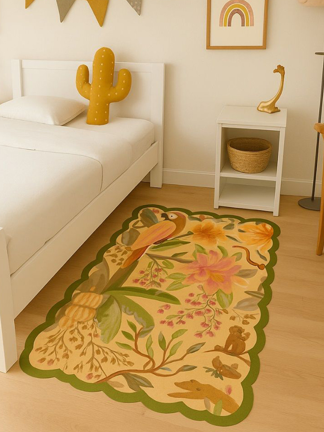 THE ARTMENT Women Large Paradise Bloom Diatomaceous Earth Bath Mat