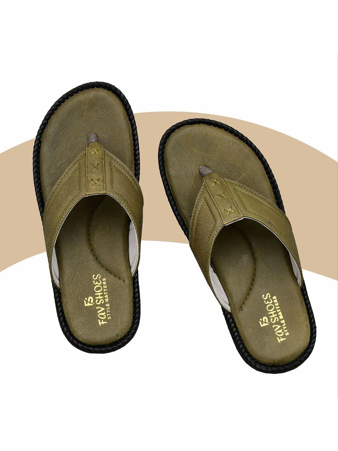 FAV SHOES Men Thong Flip-Flops