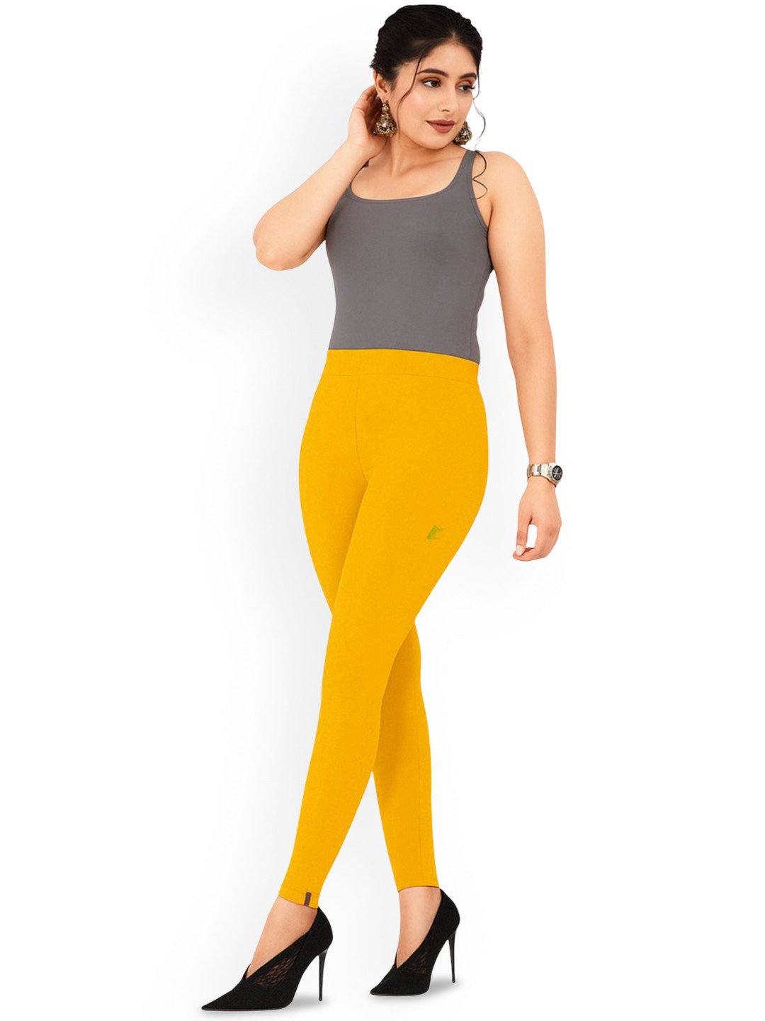 Tysra creations Women Stretchable Ankle-Length Leggings