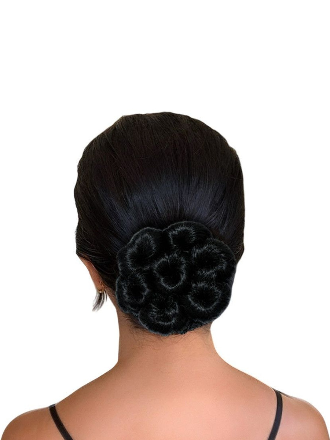 VIEWS Black Wavy Clip-In Ponytail Hair Extension 8 inch
