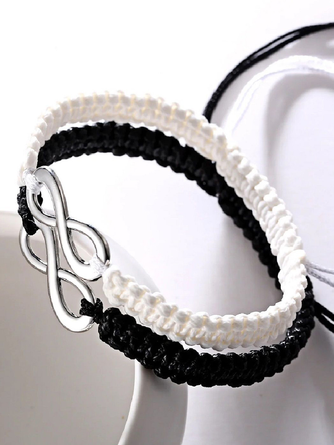 The Kempu Collection Women 2 Silver-Plated Charm Bracelet