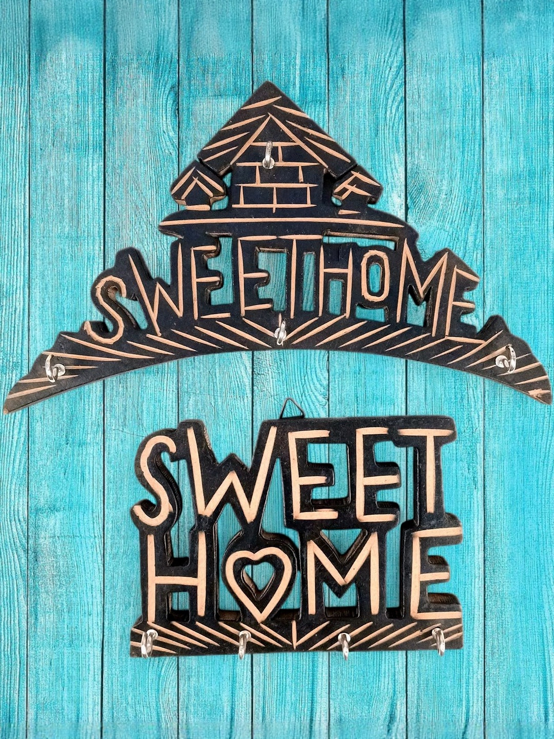 apka mart Set Of 2 Wall Key Hanger