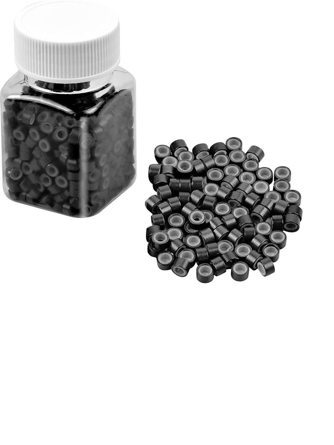 VIEWS Women 500 Pieces Micro Ring Beads Hair Accessory Set