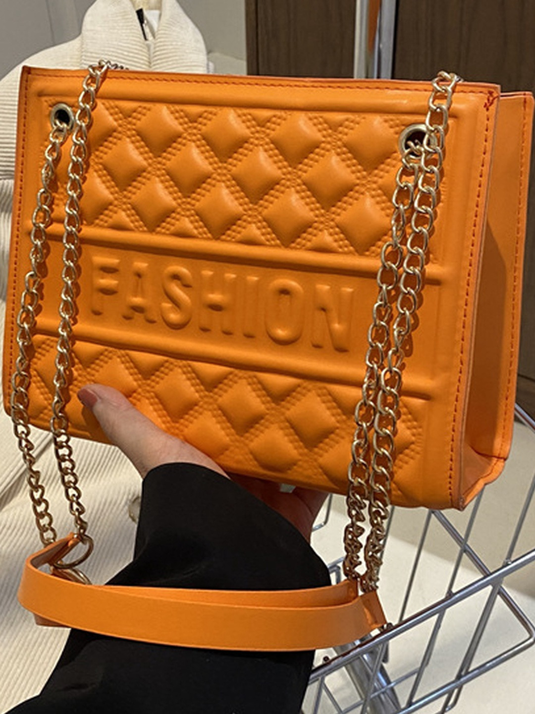 CORSICA Women Orange PU  Handbags