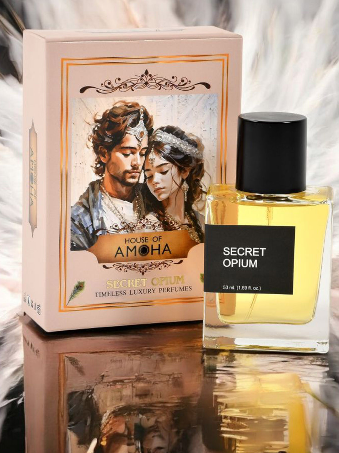 HOUSE OF AMOHA Secret Opium Long Lasting Eau De Parfum - 50 ml