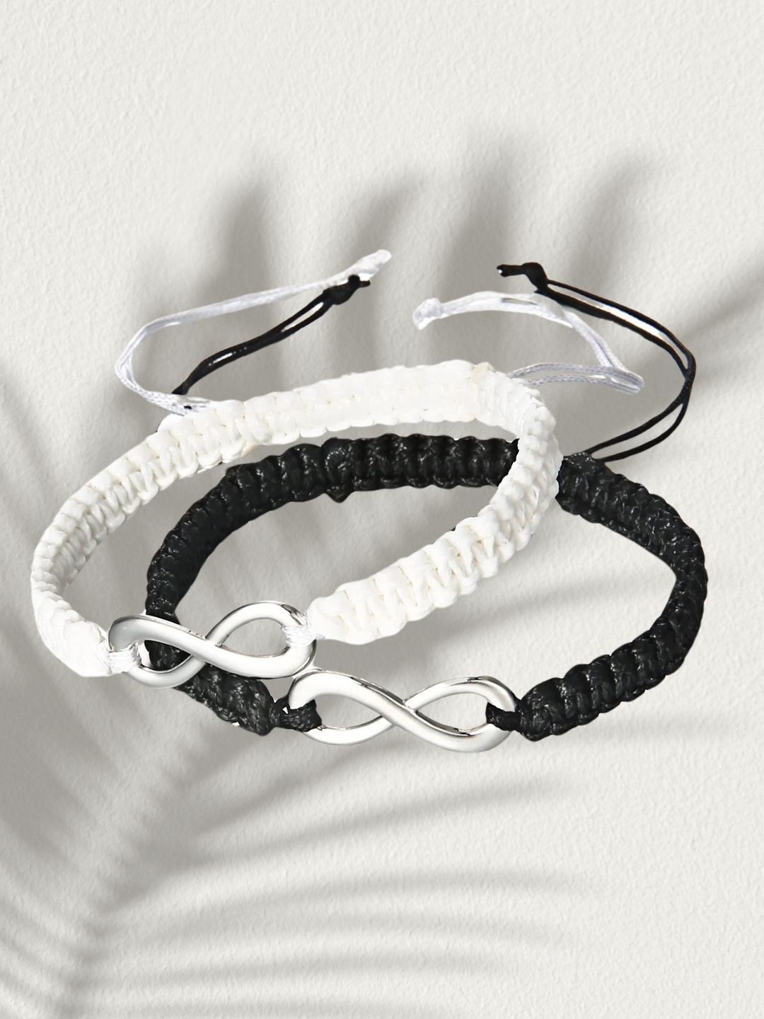 Avya Collection Men Silver-Plated Charm Bracelet