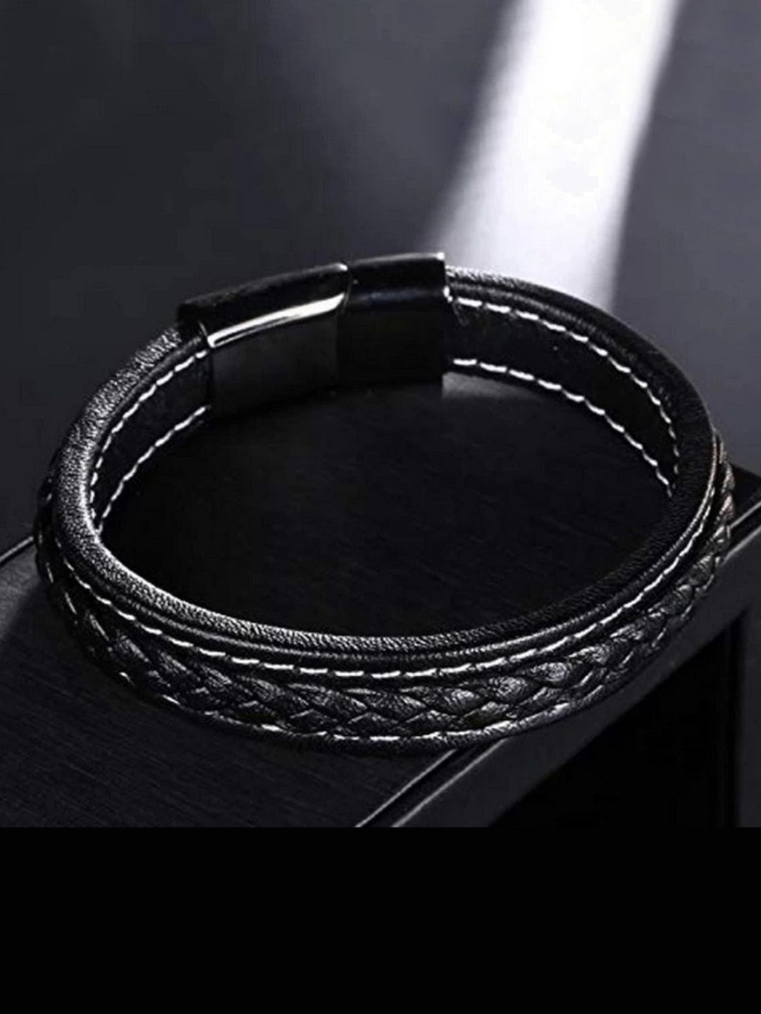 Krit enterprises Women Silver-Plated Wraparound Bracelet