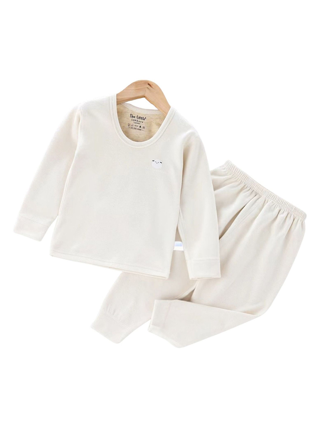 The Little Lookers Kids Printed Wool Thermal Set