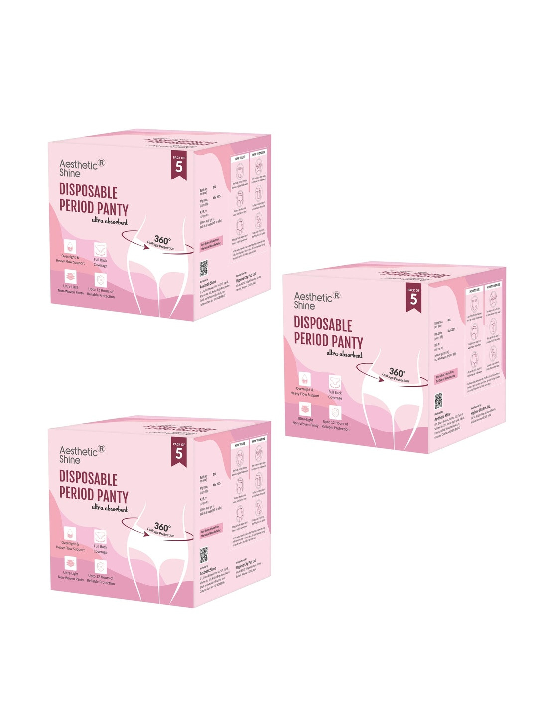 AS-Disposable Women Pack Of 15 Disposable Sanitary Pad