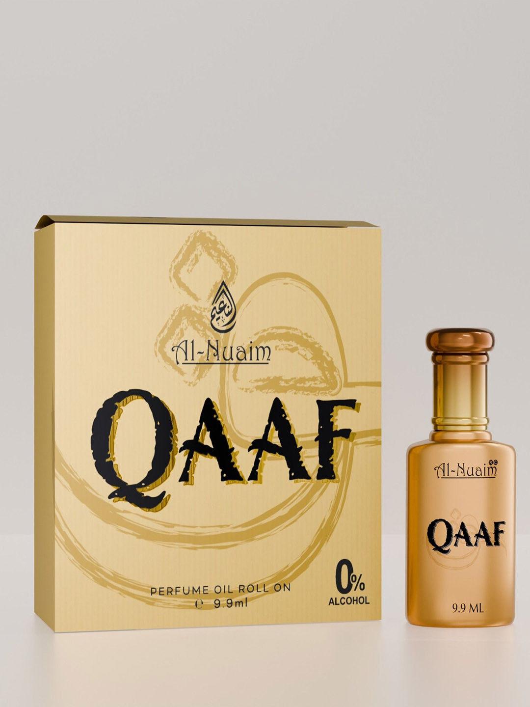 Al-Nuaim Set Of 4 Qaaf Alcohol Free Attar - 9.9ml Each