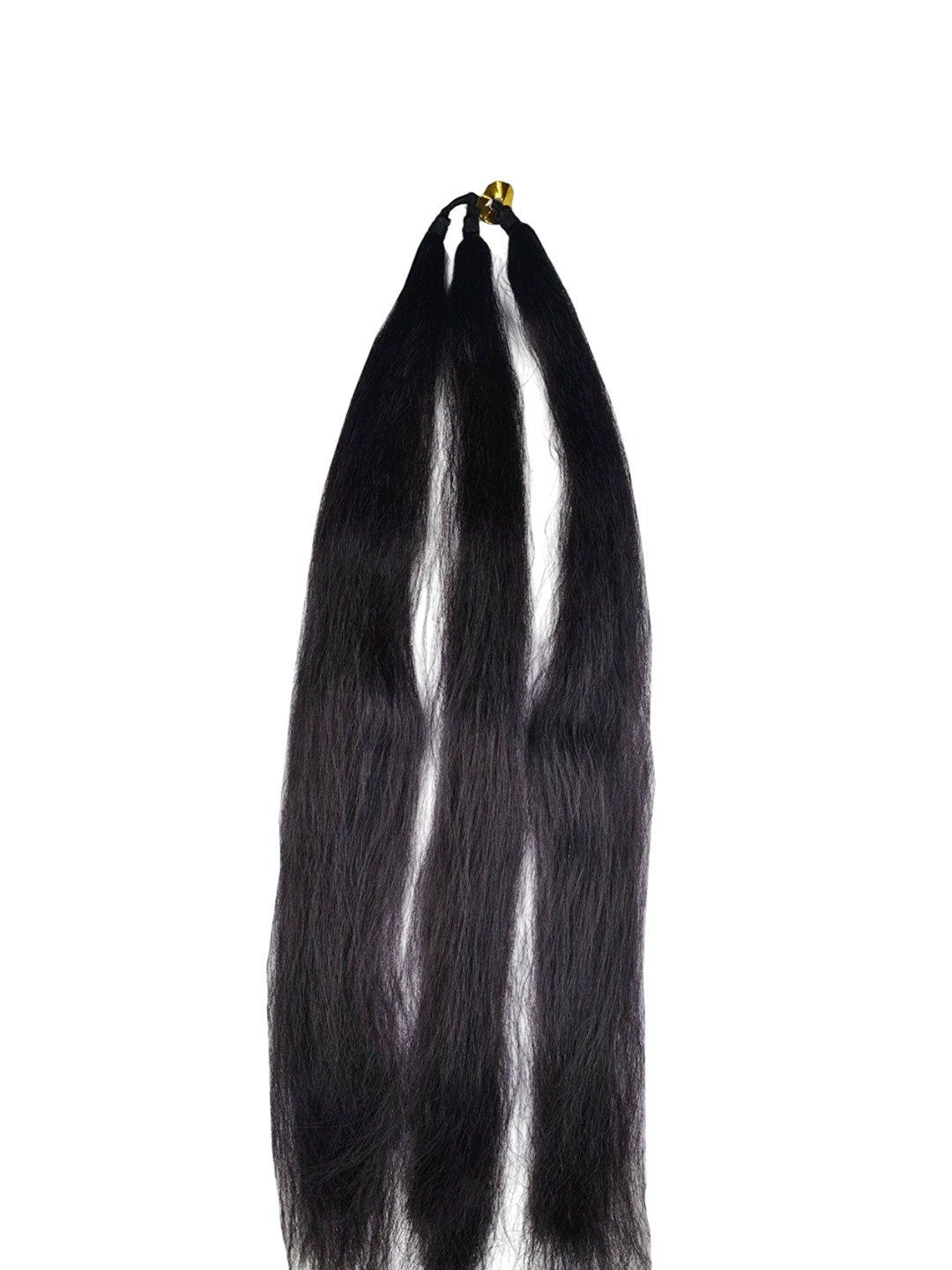 VIEWS Black Wavy Clip-In Choti Hair Extension