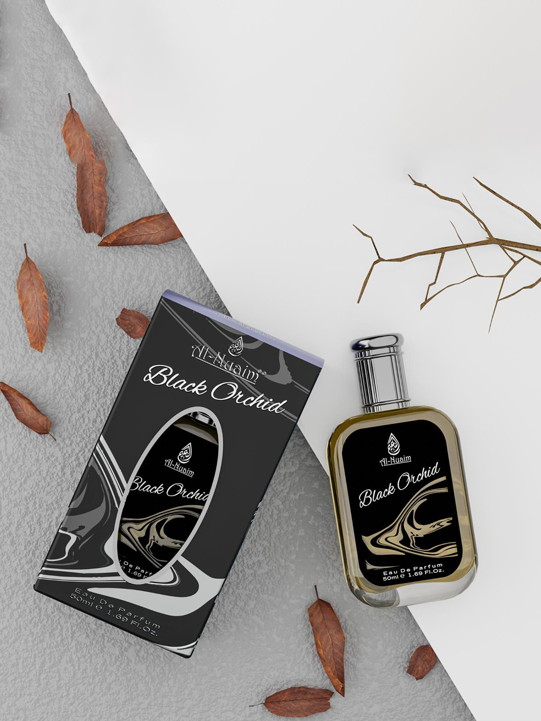 Al-Nuaim Black Orchid Long Lasting Eau De Parfum- 50 ml