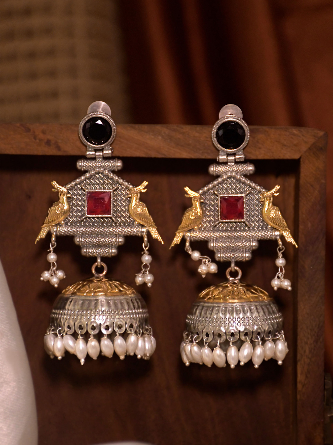 NAMAN ARTS Contemporary Jhumkas Earrings
