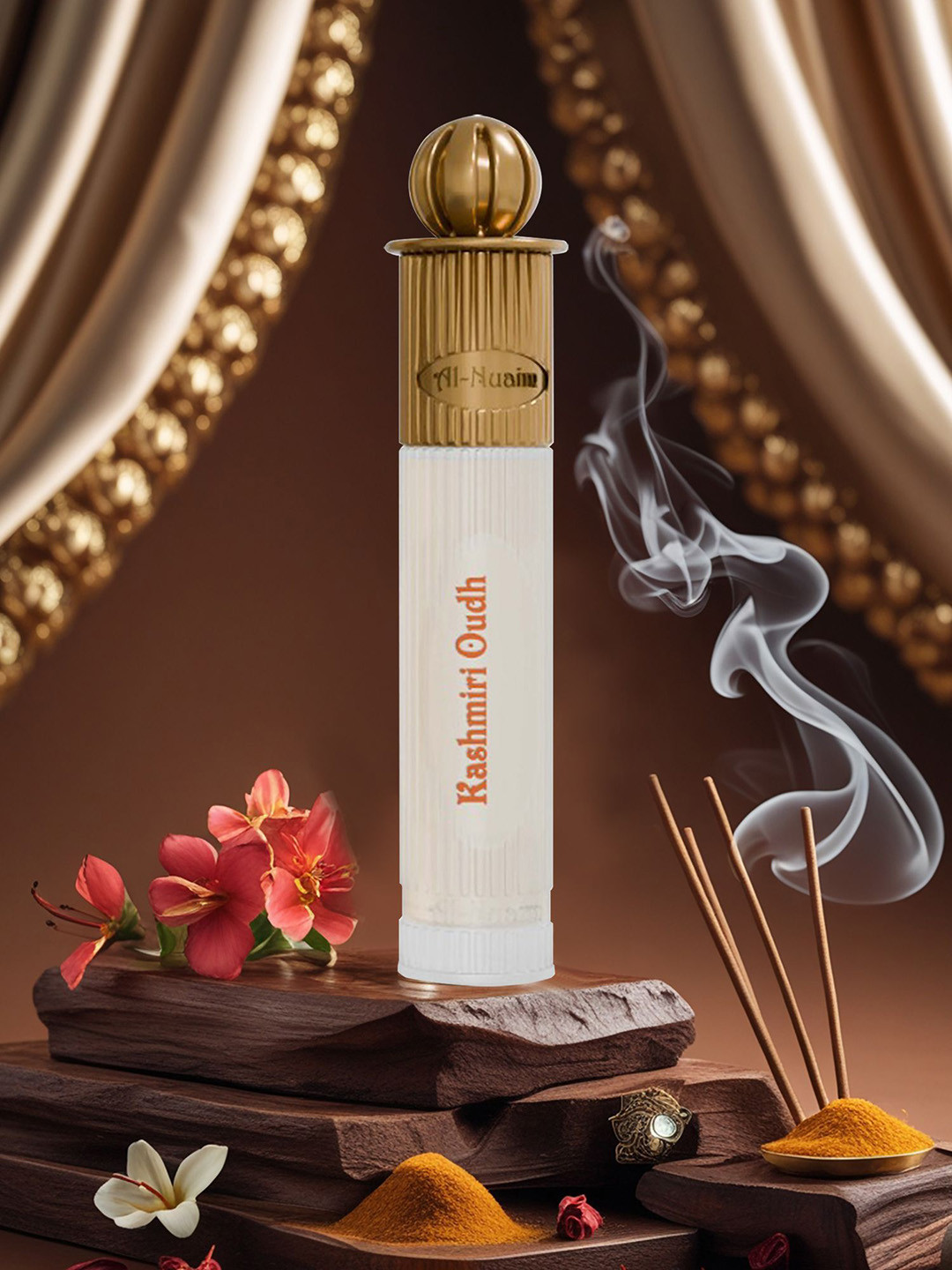 Al-Nuaim Kashmiri Oudh Long Lasting Attar - 6 ml