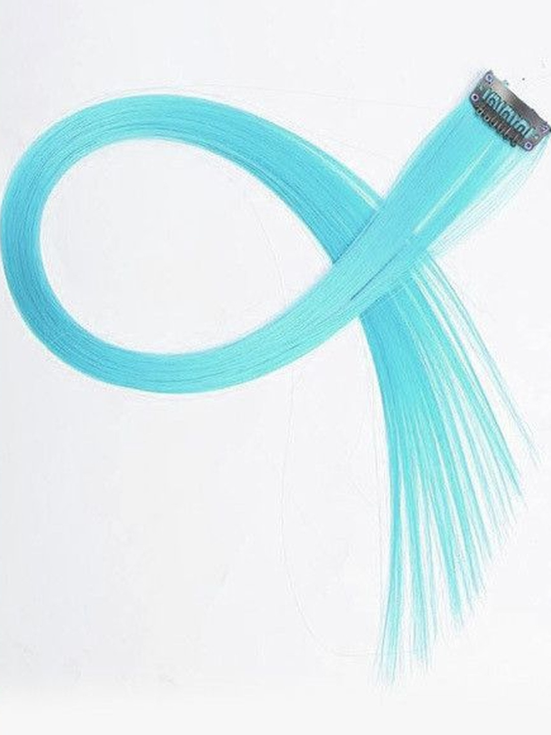 VIEWS Clip-In Straight Locks Hair Extension - Blue - 20 Inch