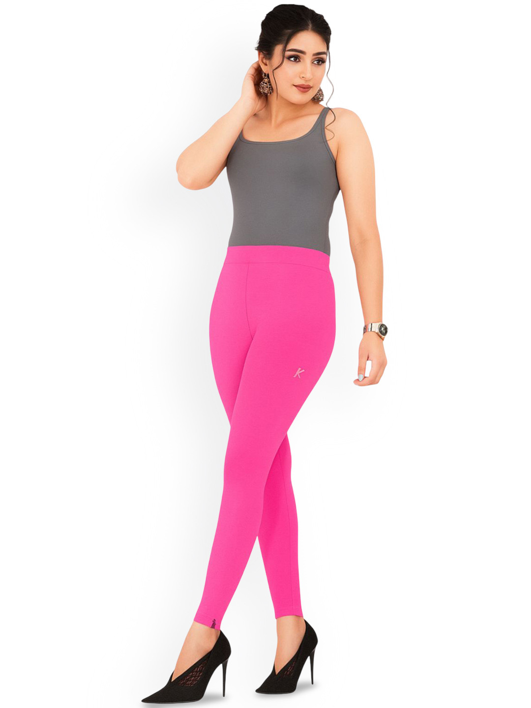 Tysra creations Women High-Rise Ankle Length Leggings