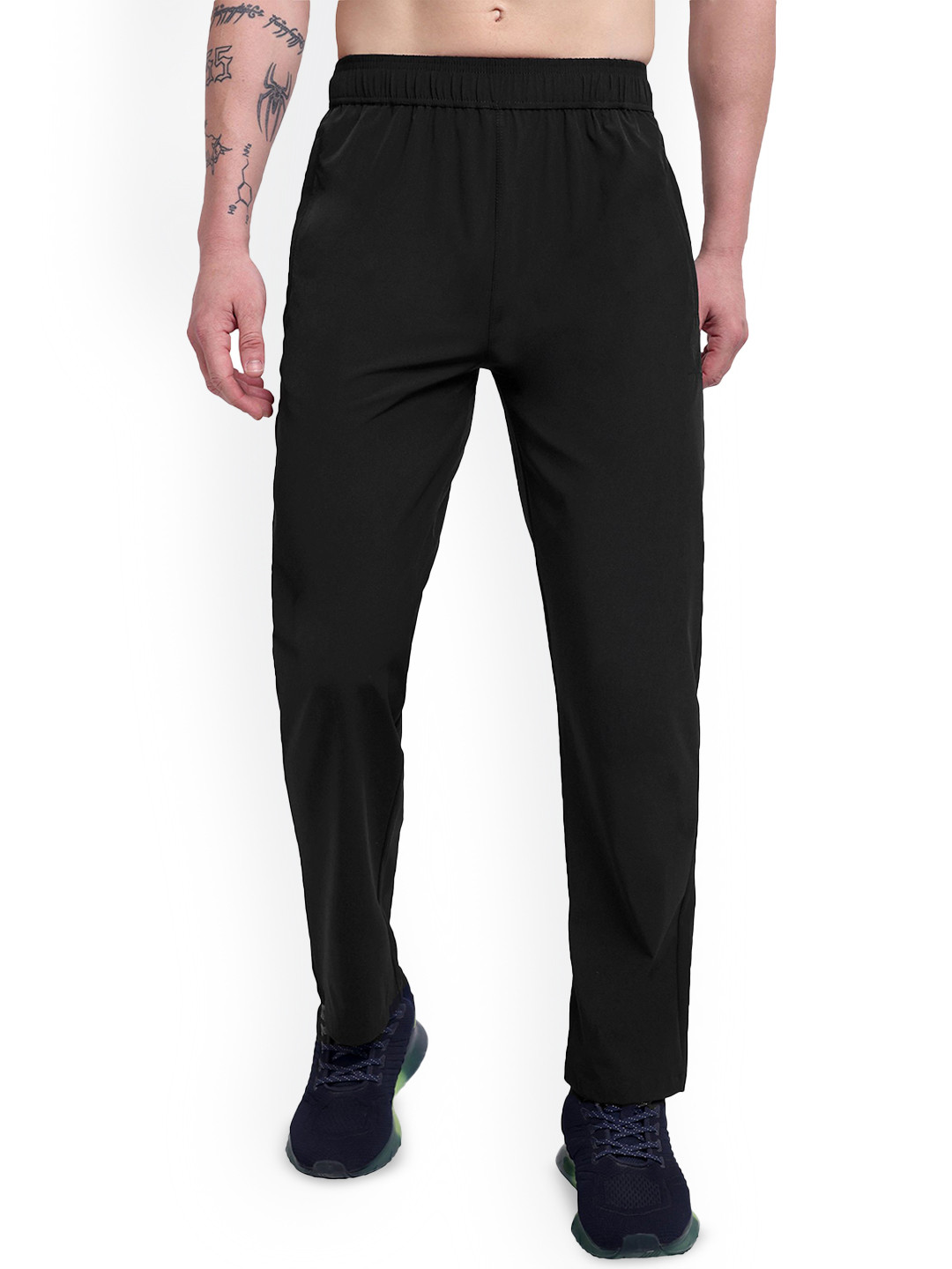 OXPECKER Men Comfort-Fit Sweat Wicking Mid-Rise Cargo Track Pant