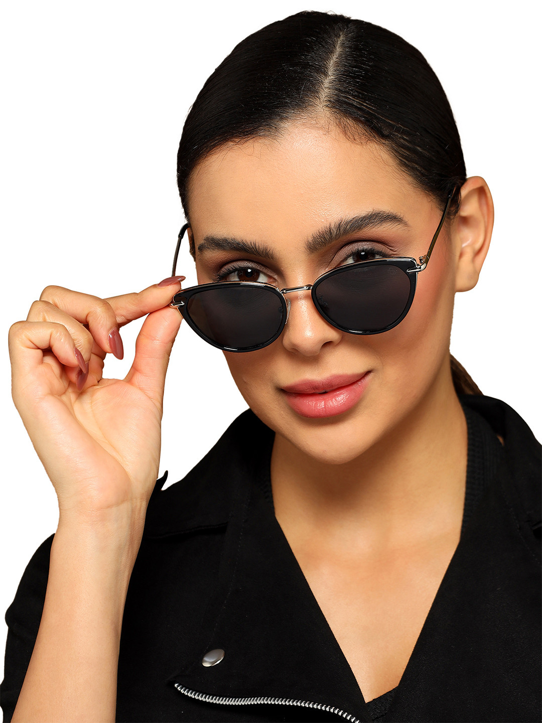 Eyejack by Voyage Unisex Cateye Sunglasses with UV Protected Lens 9429CL1098