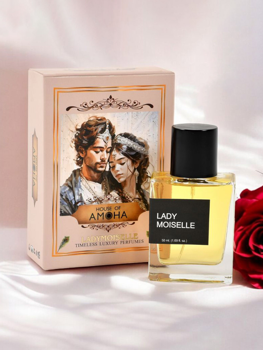 HOUSE OF AMOHA Women Lady Moiselle Long Lasting Eau De Parfum - 50 ml