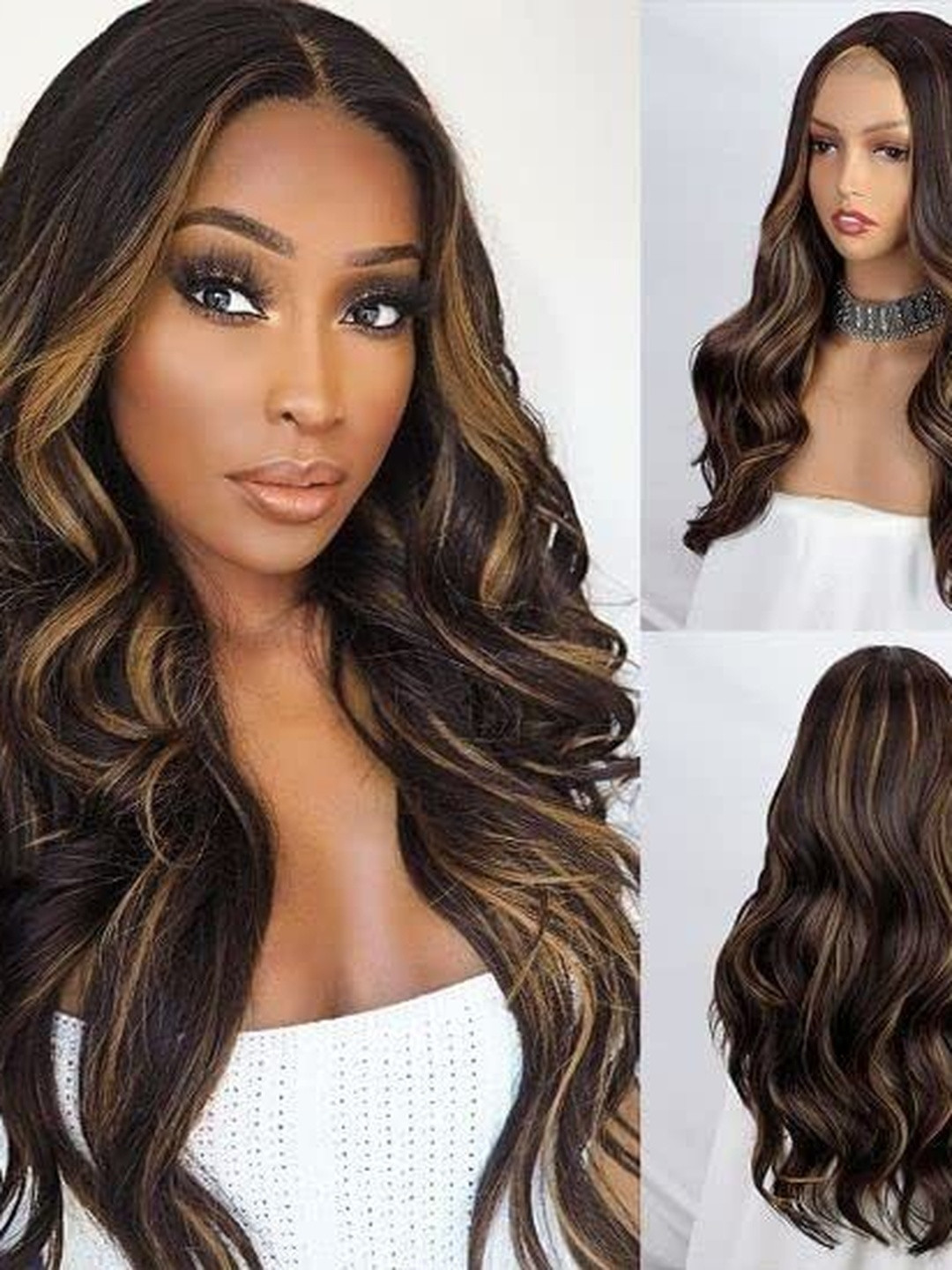 VIEWS Clip-In Locks Hair Extension - Brown - 22 Inch