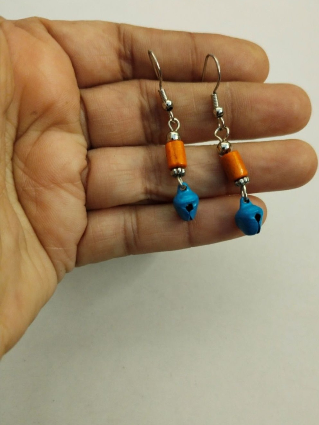 JewelSana Women Wooden Painted Parrot Necklace Set