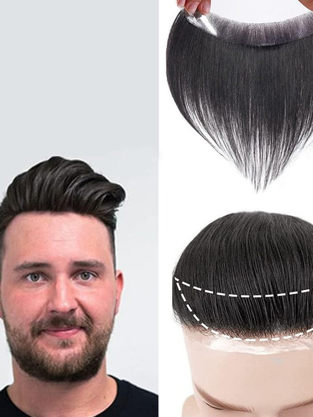 VIEWS Wavy Clip-In Locks Hair Extension-Black-10 Inch