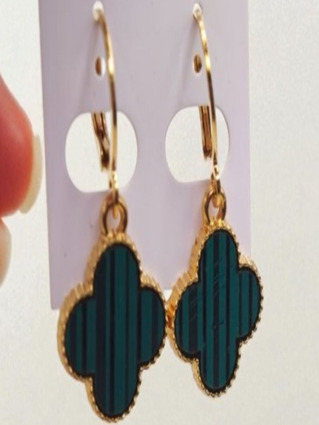 SAPRAA TRENDS Gold-Plated Copper Hoop Earrings