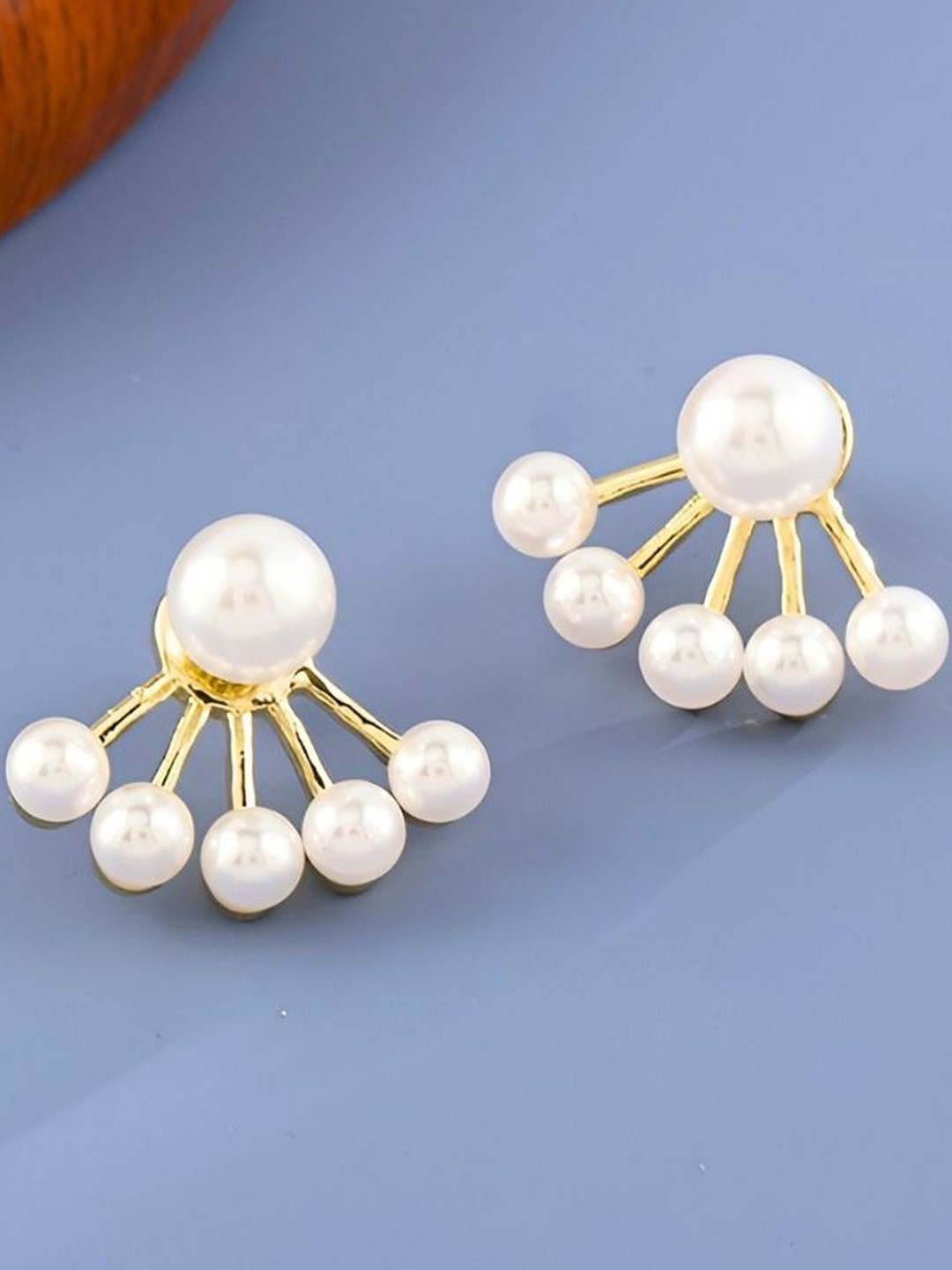 DressBerry Korean Pearl Fashion Earrings