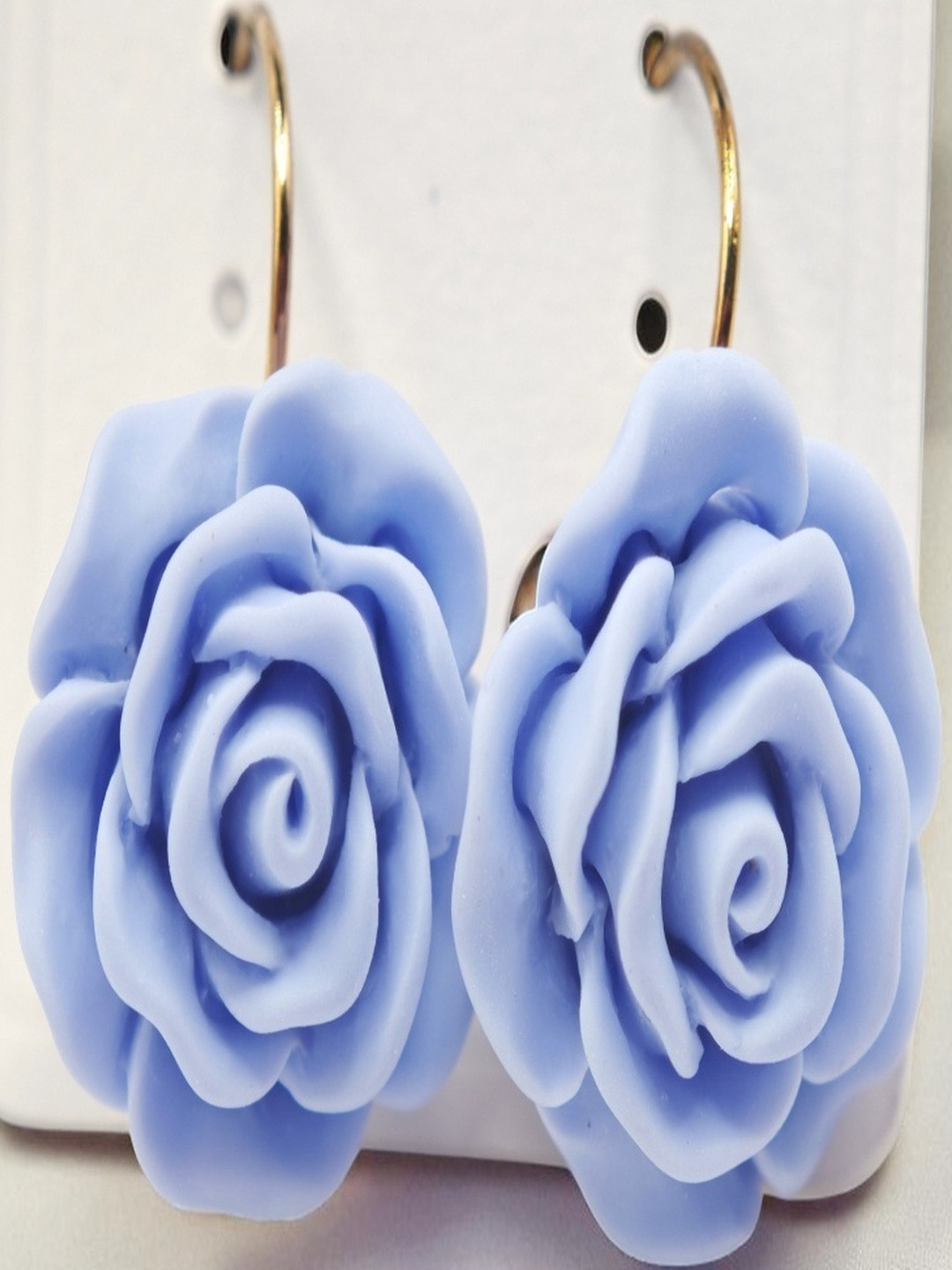 SAPRAA TRENDS French Hook Hanging Rose light weight Earrings