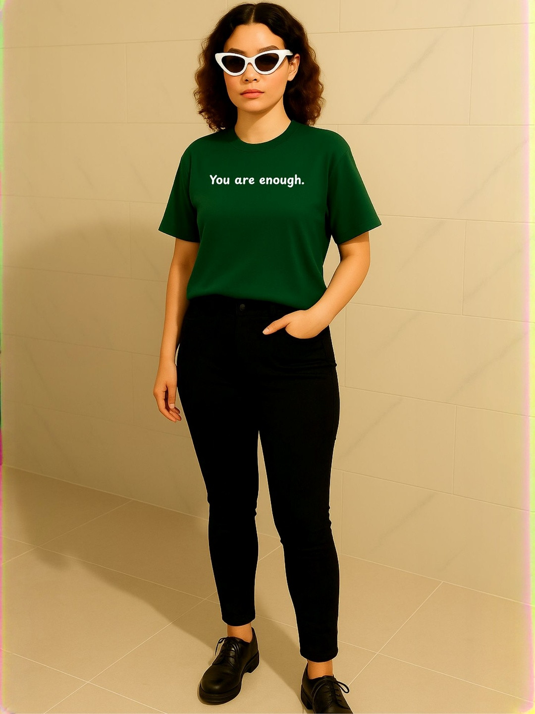PVC RAIMENTS Pure Cotton Printed Tshirt