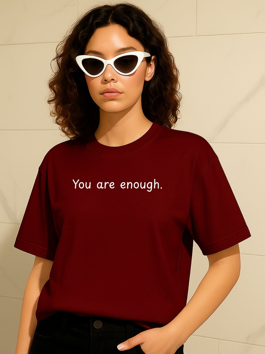 PVC RAIMENTS Women Printed T-Shirt