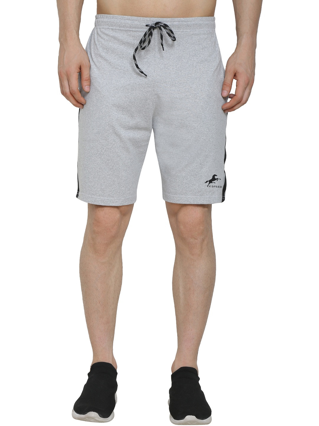 Moda Rapido Men Grey Training Gym Shorts