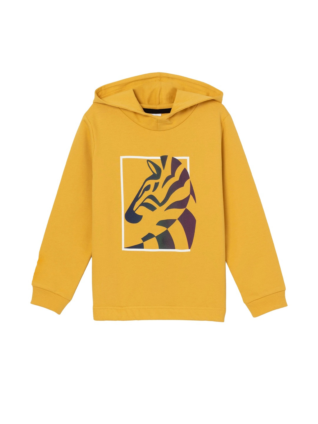 ARYA Unisex Kids Printed Hooded Sweatshirt