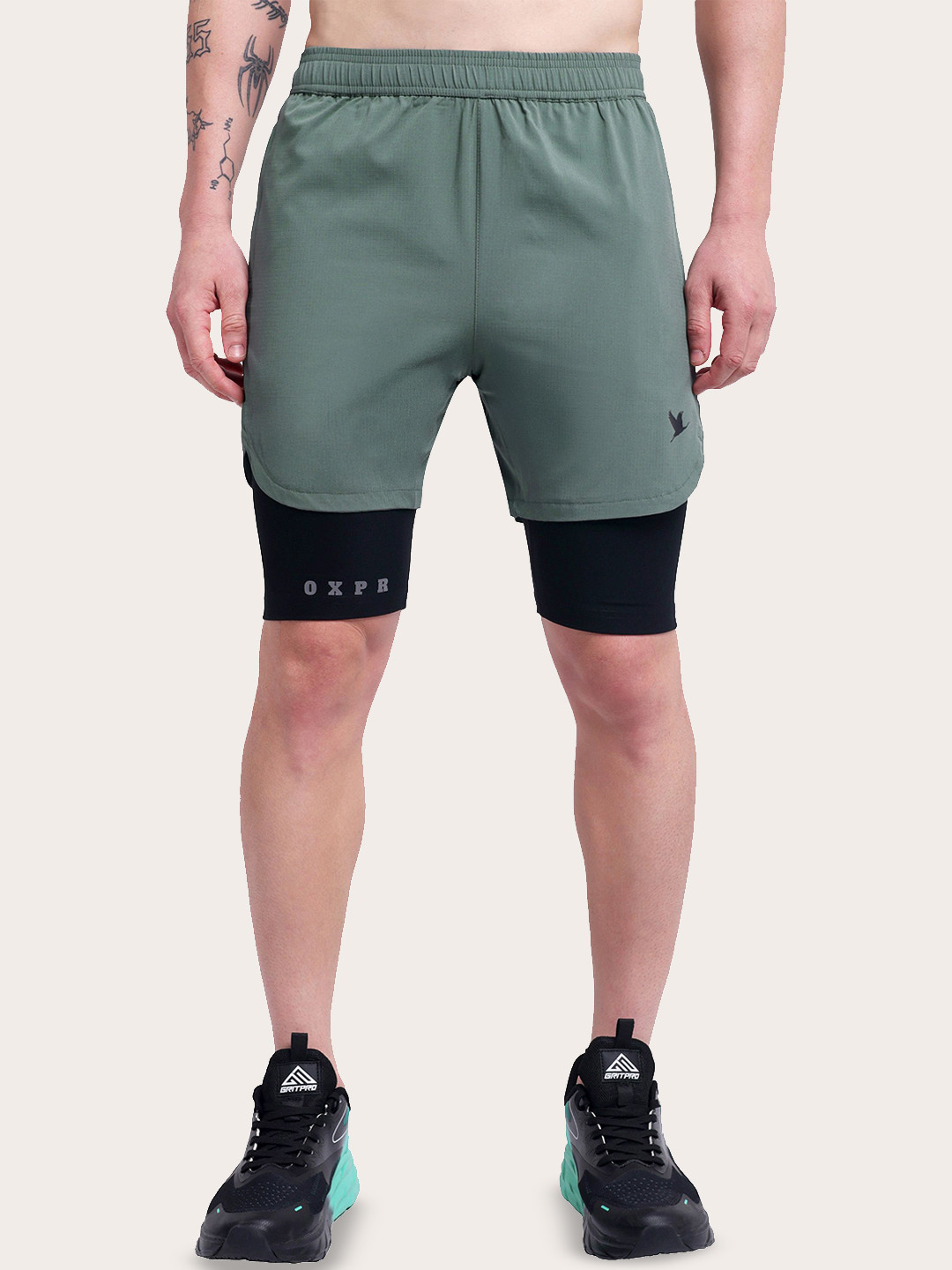 OXPECKER Men TitanFlex Training or Gym Sports Shorts
