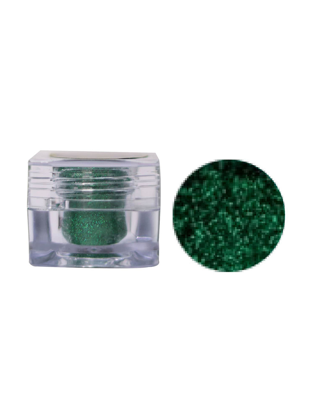 Veoni BELLE Holographic Ultra Fine Iridescent Laser Glitter Powder 5g - Emerald Green-20