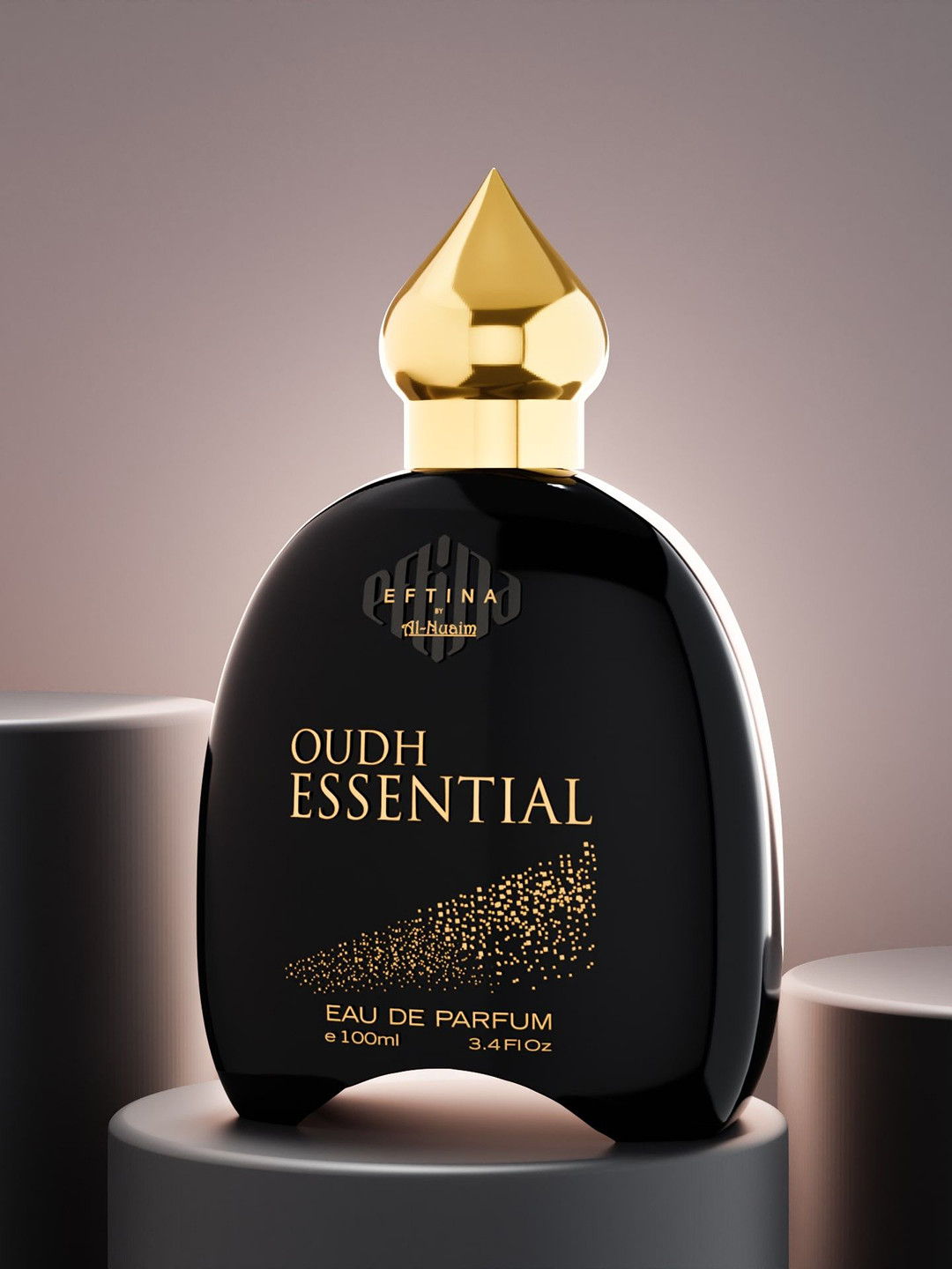 Al-Nuaim Oudh Essential Long Lasting Eau De Parfum Natural Spray - 100 ml