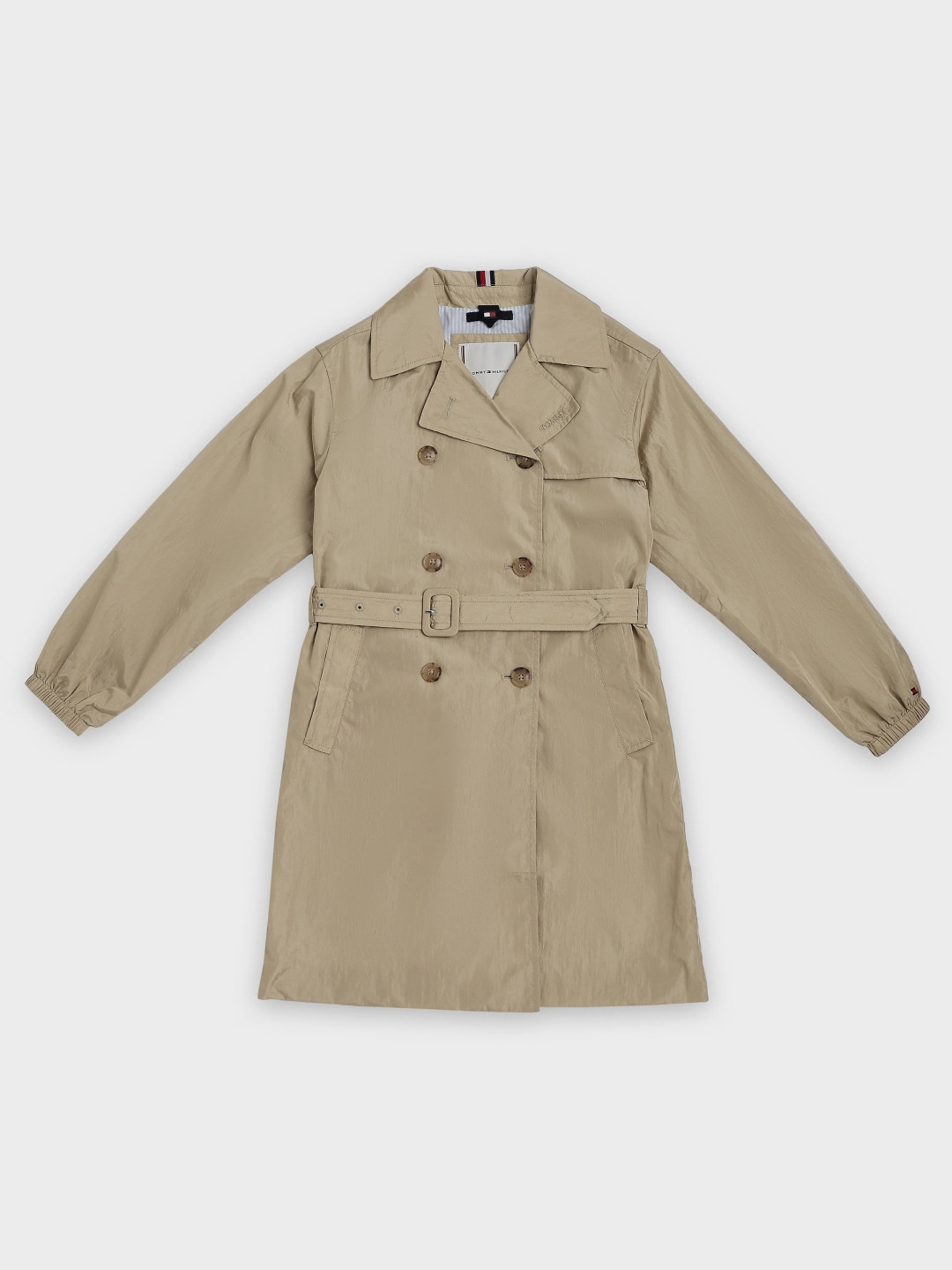 Tommy Hilfiger Girls Three-Breasted Trench Coat