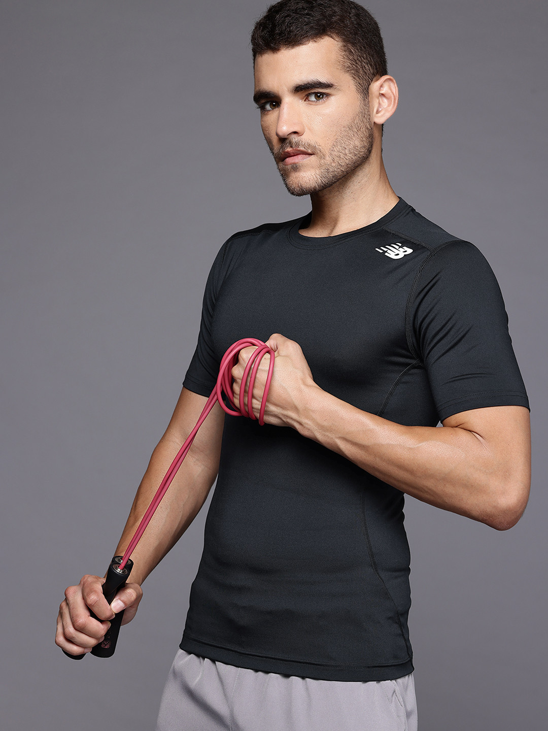 New Balance RC Compression Short Sleeve Moisture Wicking Jersey