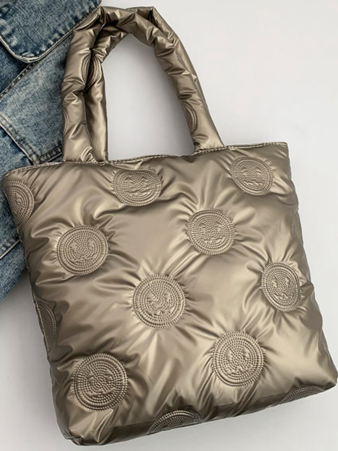 CORSICA Women Gold PU Handbags