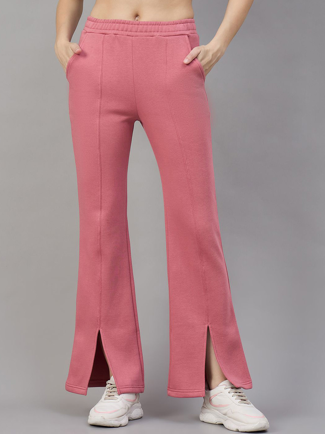 98 Degree North Women Flared Track Pants